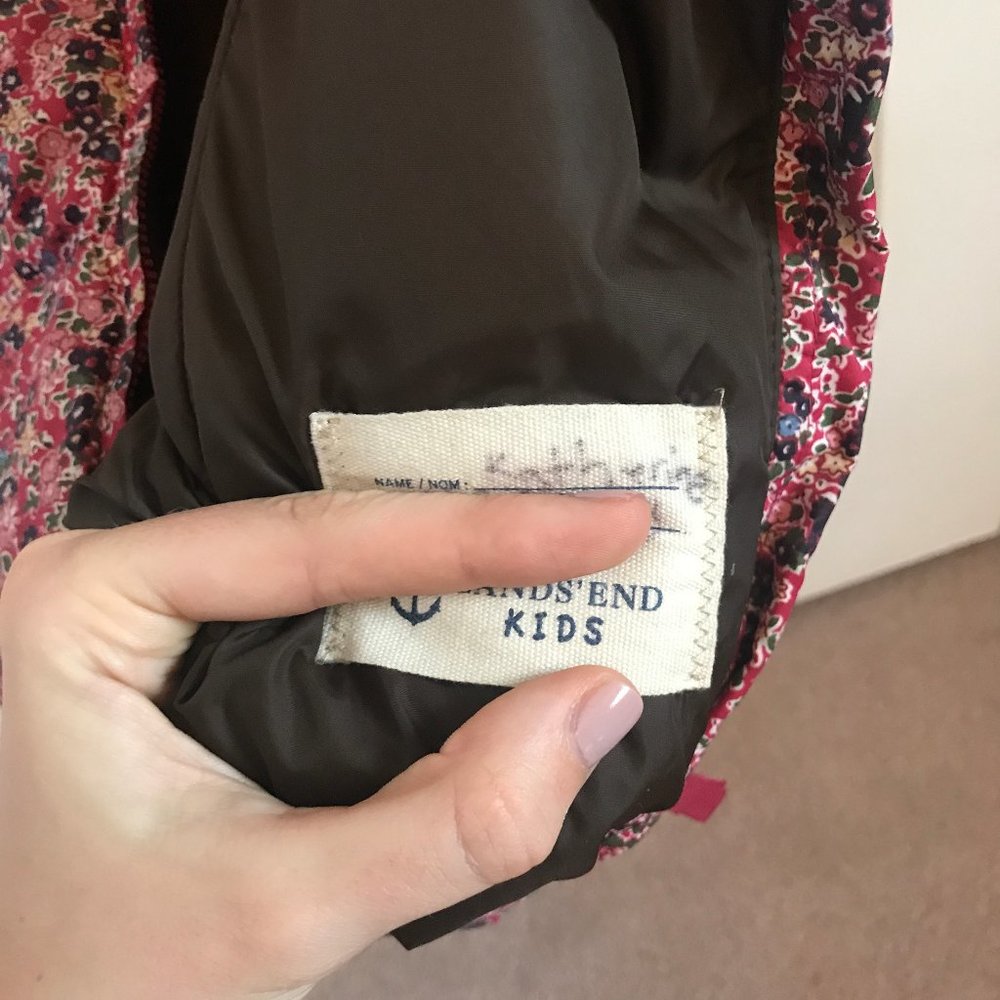 Thick Lands' End Puffy Vest